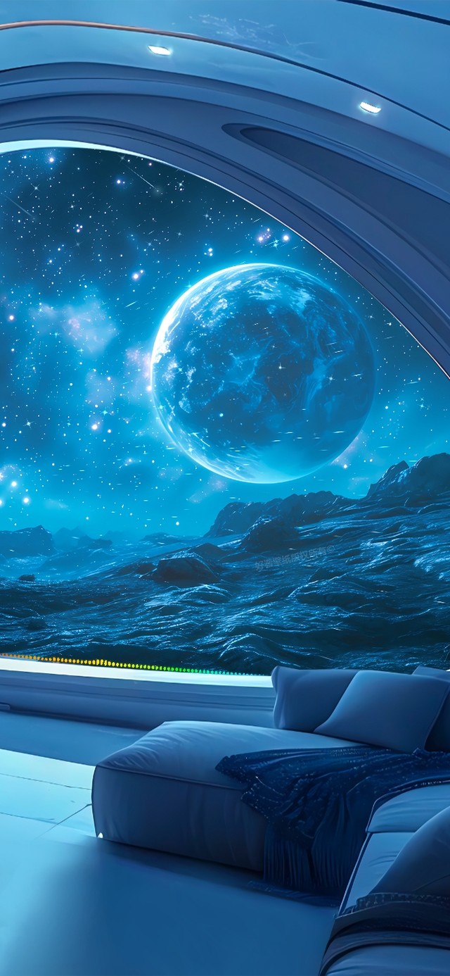 未来宇宙科幻房间