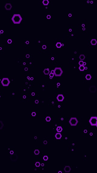 闪烁六边形-紫色(完整)