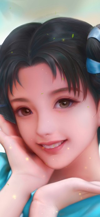 唯美清纯古风少女