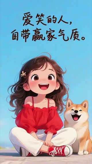 爱笑的人