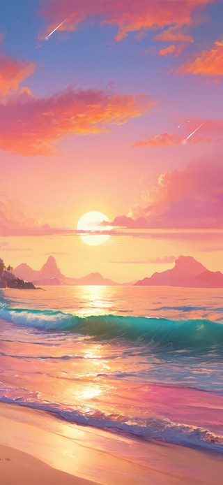 三亚风情海滩