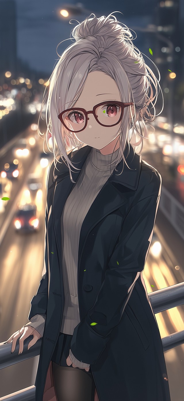 唯美城市少女