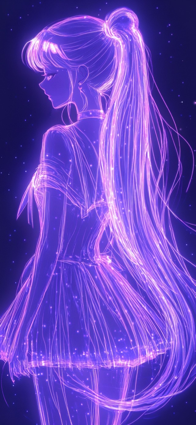 炫彩星河美少女