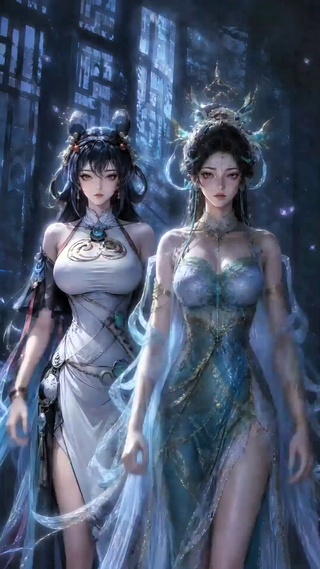 姐妹俩