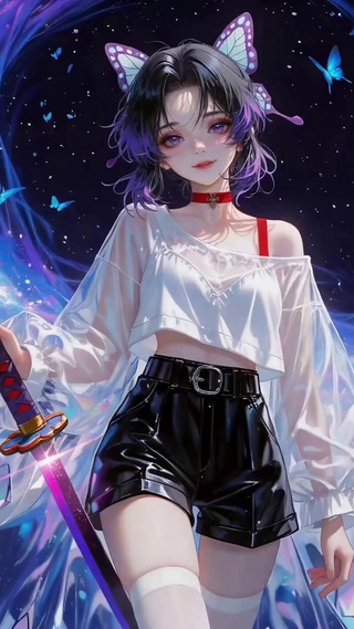 星空蓝蝴蝶忍