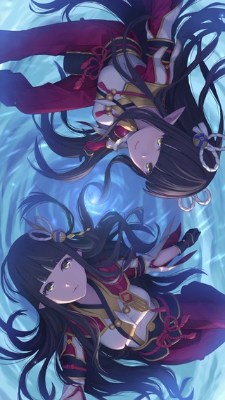 水中女孩
