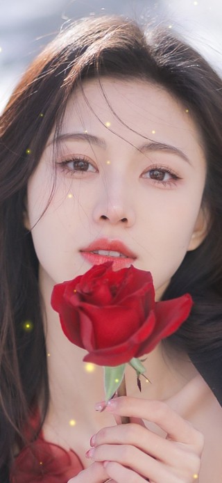 玫瑰美女
