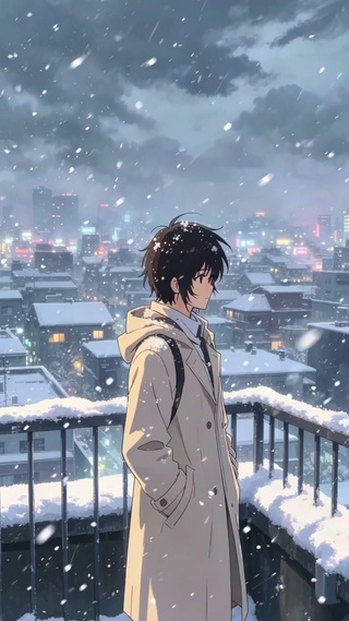 大雪纷飞