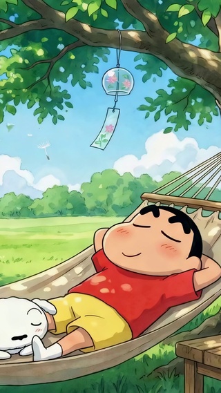 树下午后小憩
