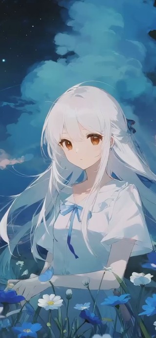 二次元氛围感少女
