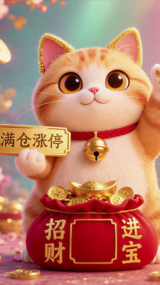 涨停招财猫