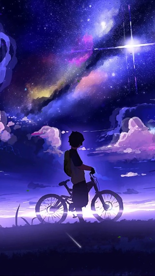 唯美治愈星空