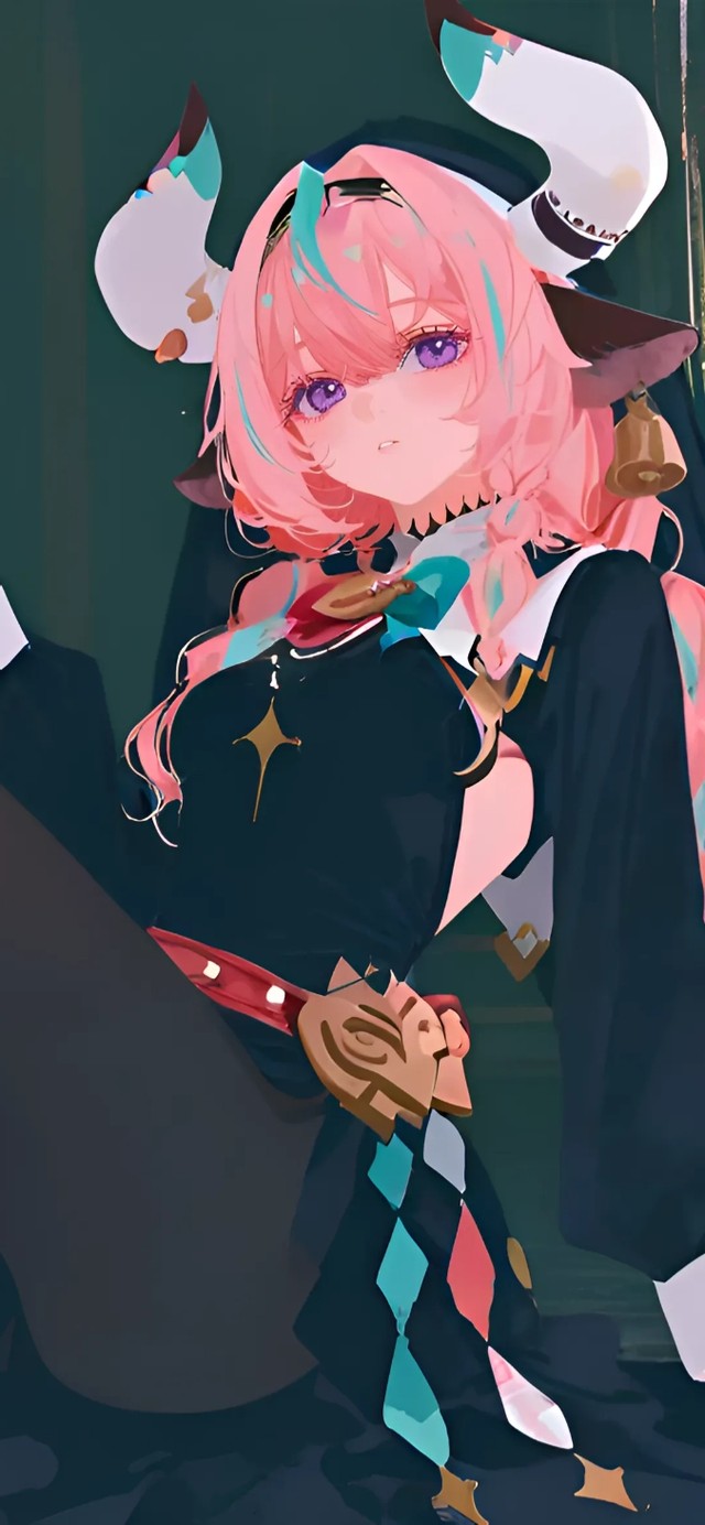 瓦蕾莎-黑丝修女制服美女