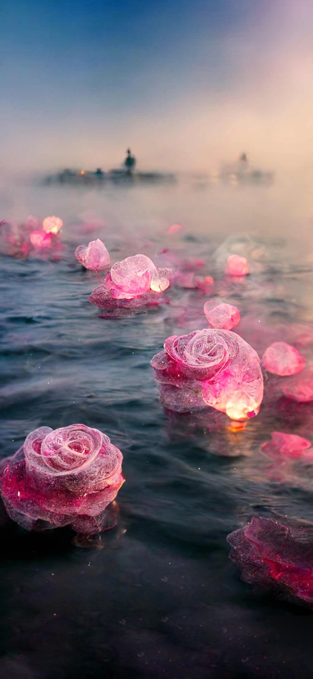 4k 玫瑰海
