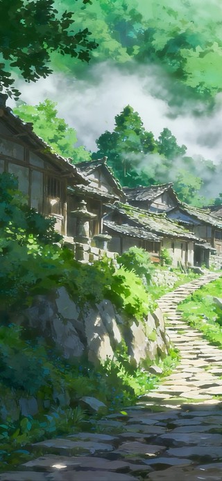 山中古村落