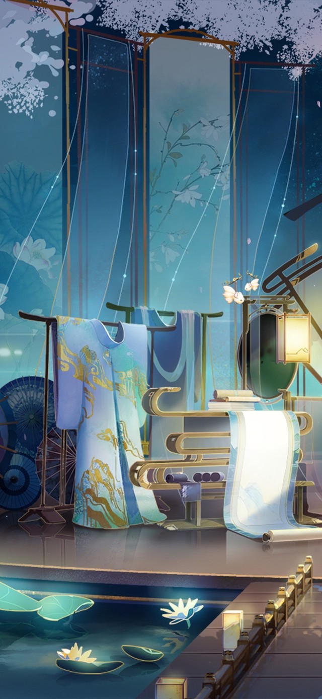 4K唯美古风樱花庭院