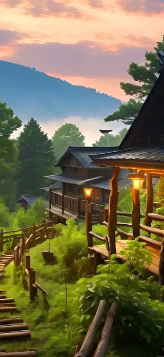曲径通幽(风景手机动态壁纸) - 风景手机壁纸下载 - 元气壁纸