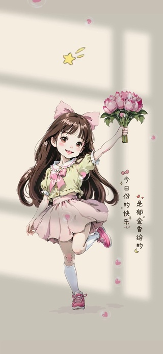 今日份快乐郁金香给的