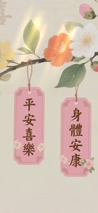 花下祈福：愿皆所期
