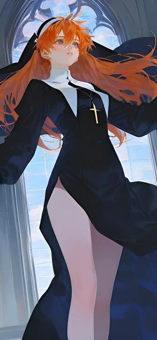 明日香-修女制服美女