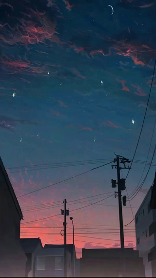 月亮星空