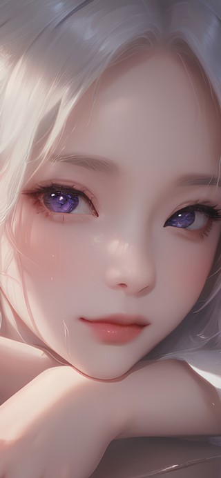 原创 清纯美女动态壁纸