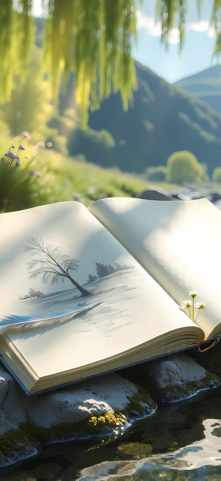 溪畔画本