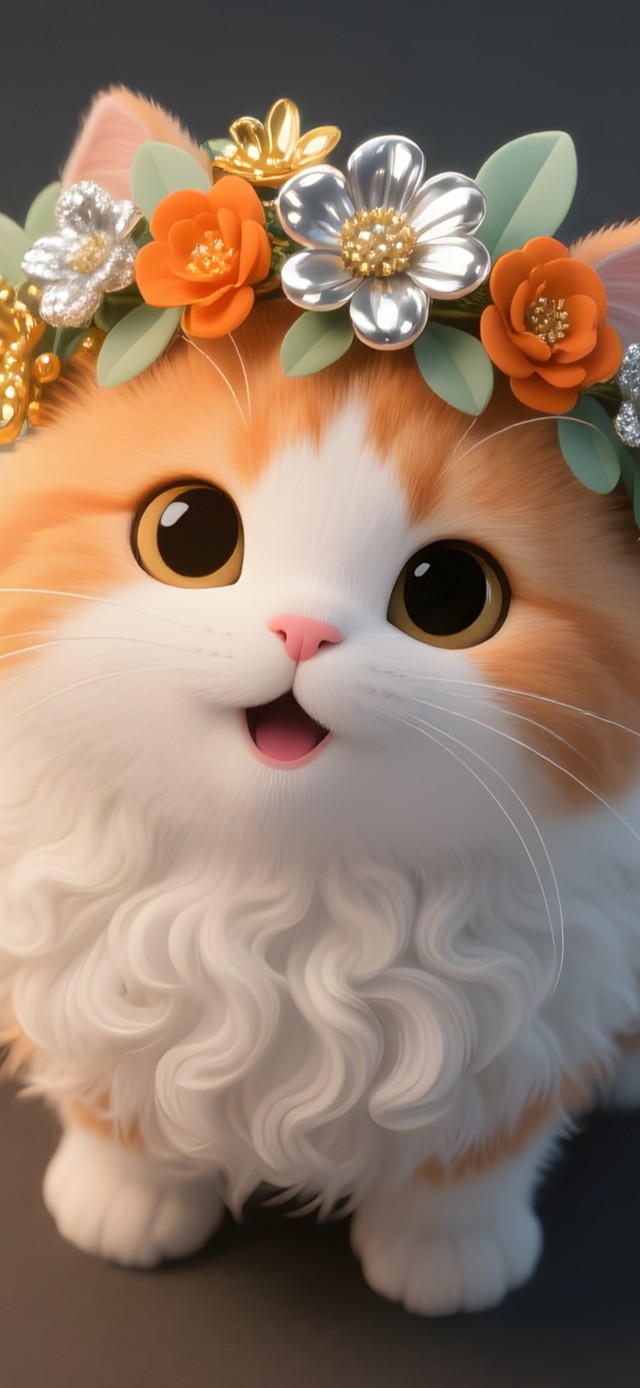 可爱卖萌的猫咪