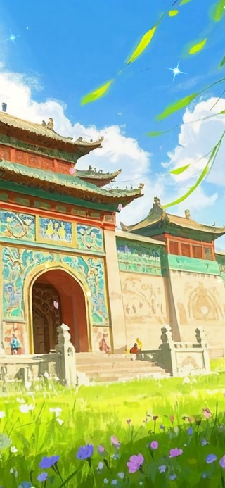 花漾壁纸|古城晴日