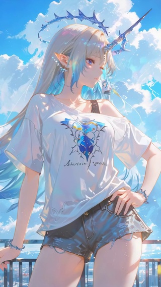 晴空下的精灵少女-卡提希娅