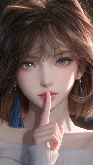 短发甜美少女灰原哀