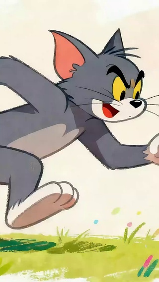 猫和老鼠追逐打闹