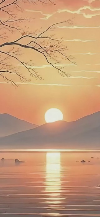 夕阳