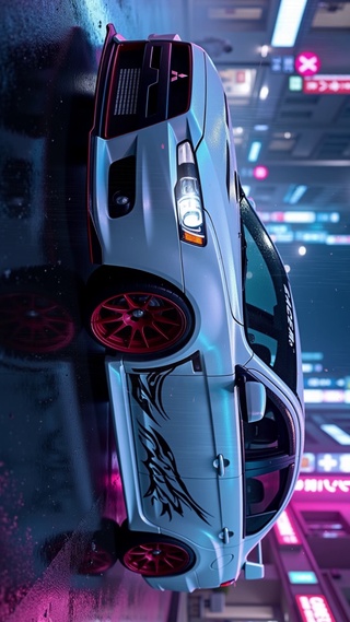 银色汽车