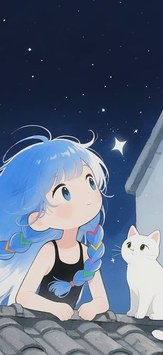 星空少女猫咪