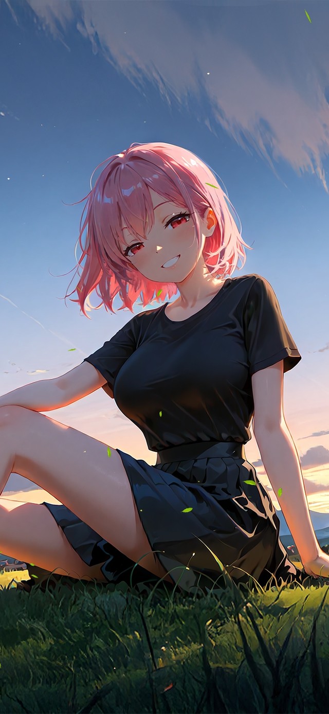 唯美春日少女(美女手机动态壁纸)