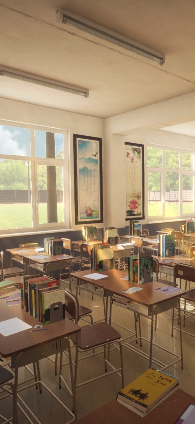 午后阳光教室