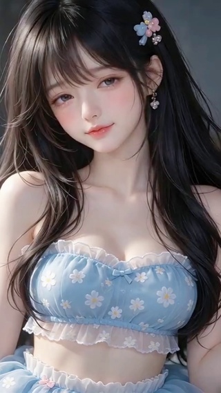 甜美可爱少女