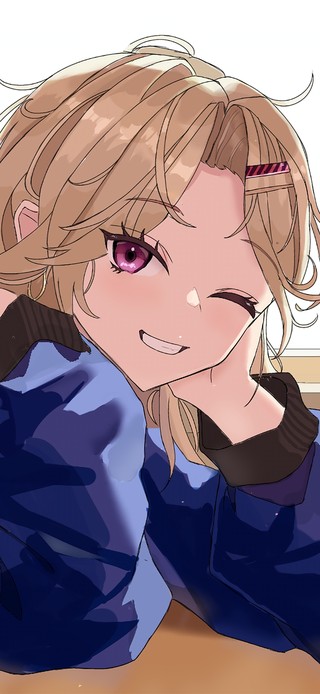 唯美金发少女
