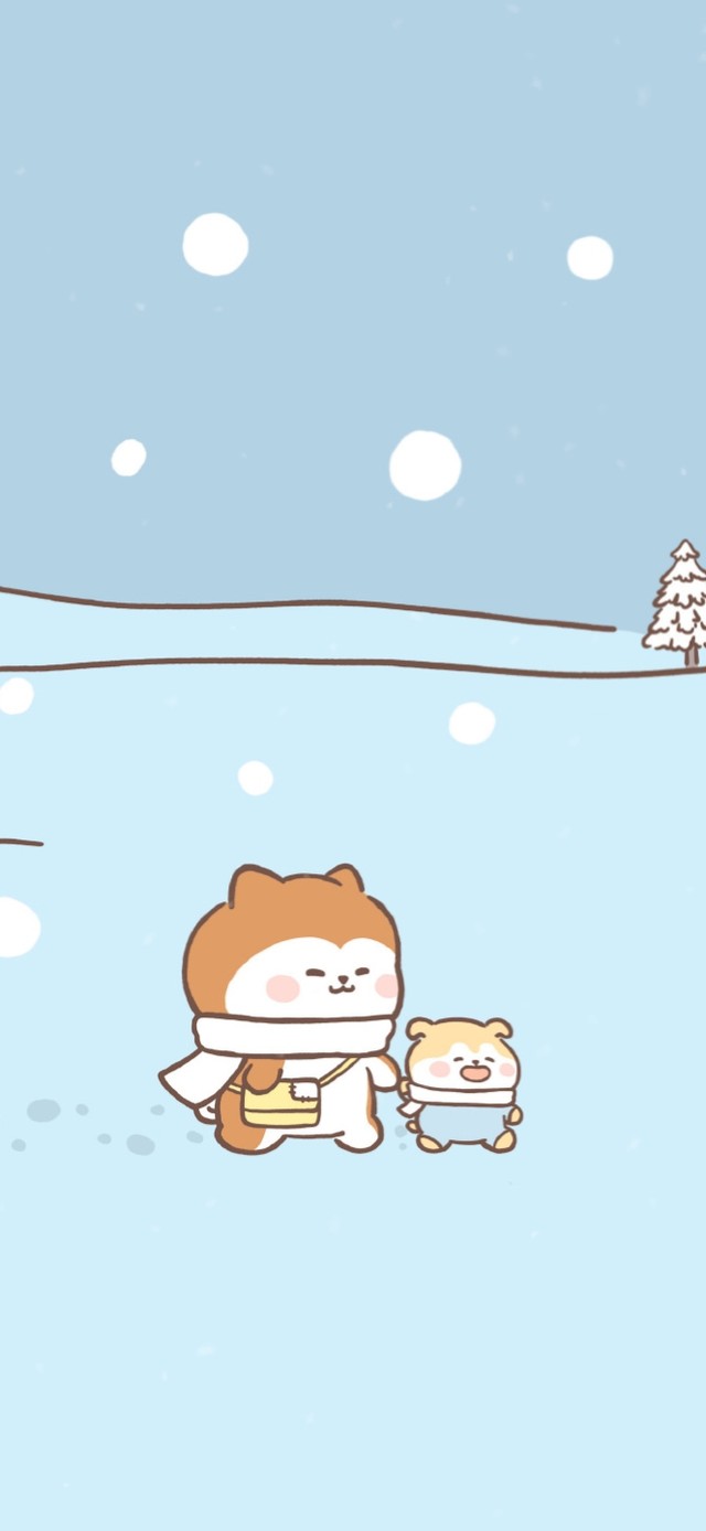 出去玩～下雪啦