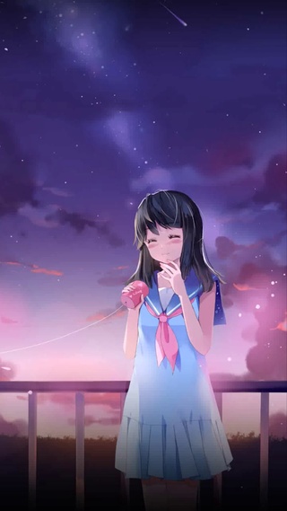 情侣壁纸-女