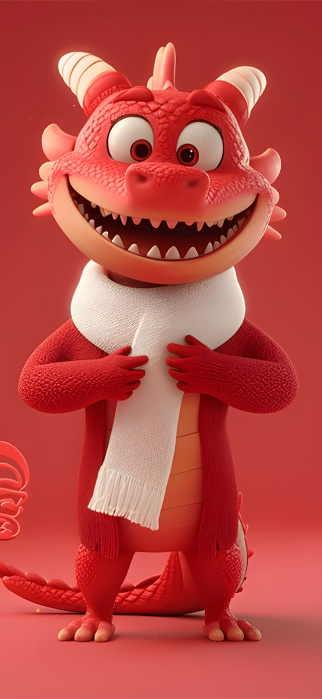 萌龙贺岁龙年暴富