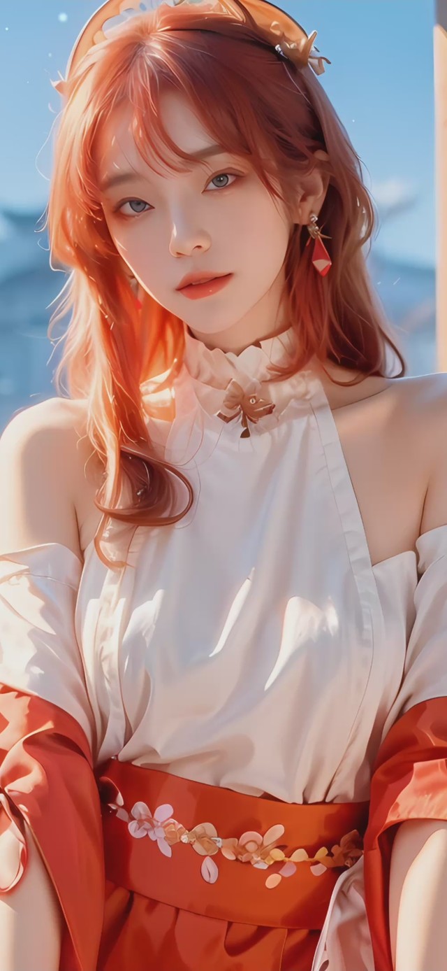 【4K】互动，八重神子美女