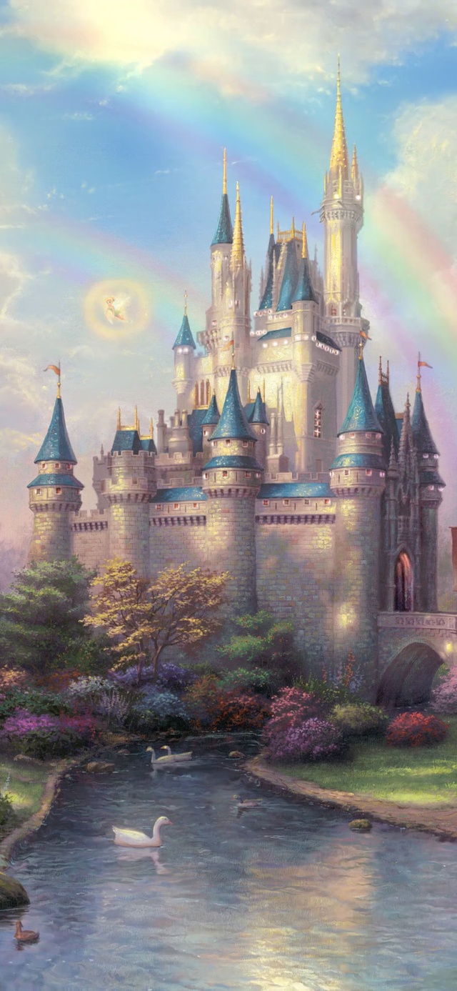 迪士尼的童话城堡