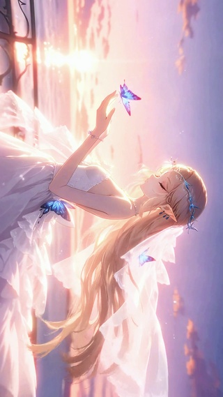 卡提希娅丨蝶挽斜阳丨