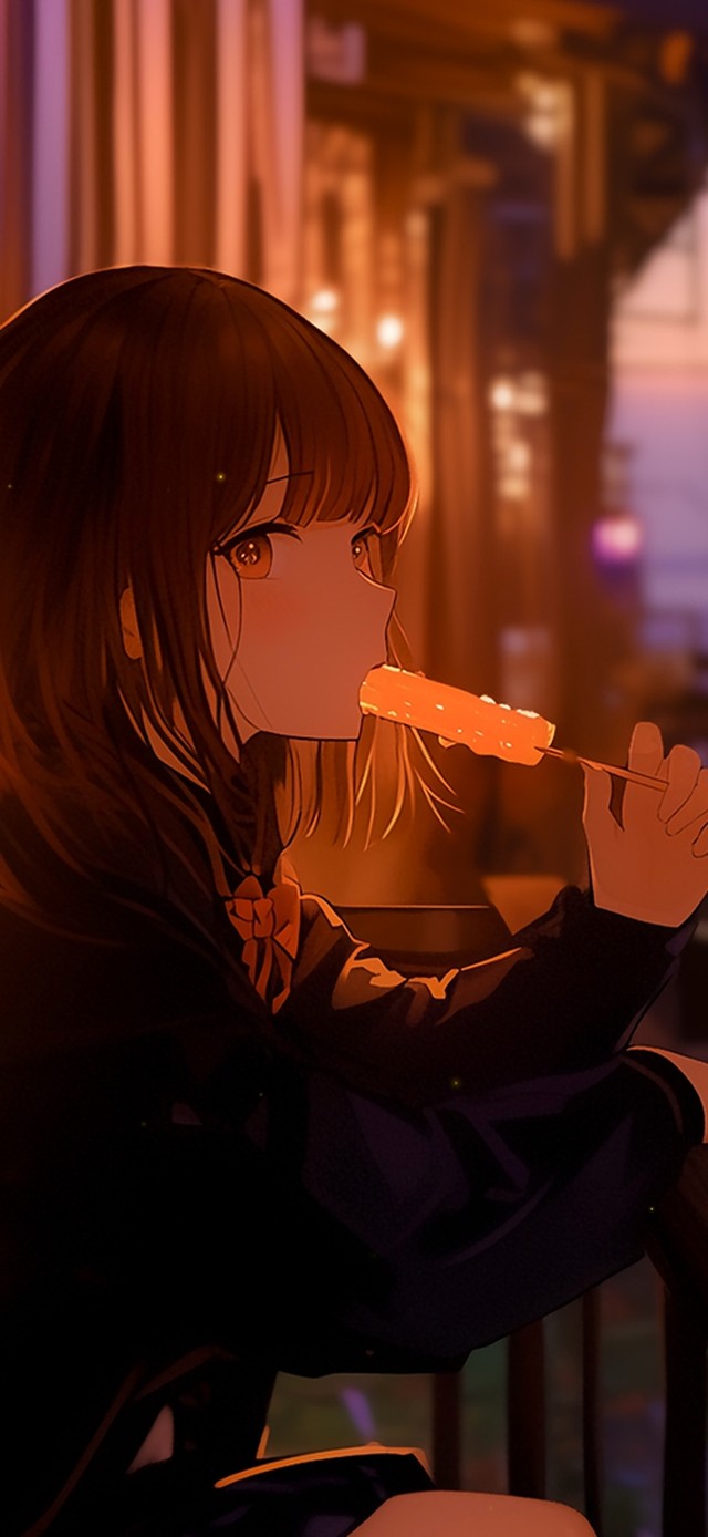 午后爱吃冰棍的少女