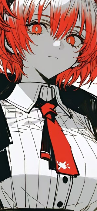 黑白冷酷少女-菲亚梅塔