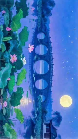 荷塘月色