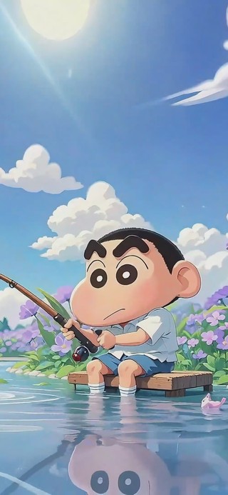 小新钓鱼