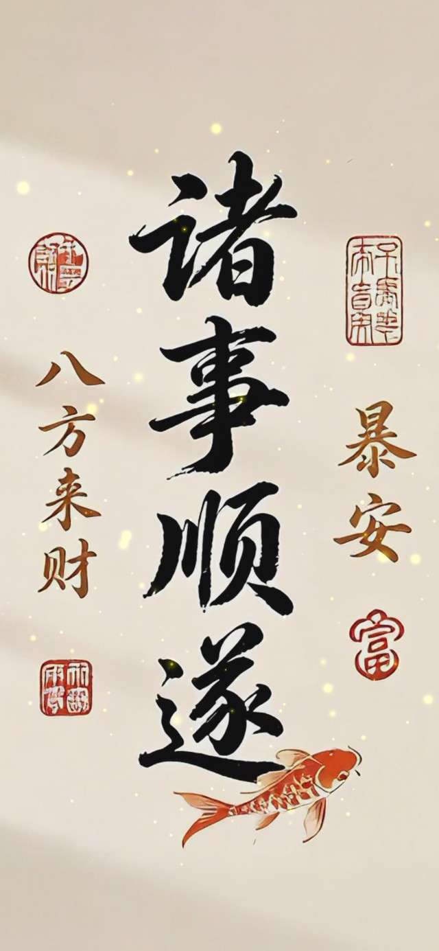 诸事皆顺